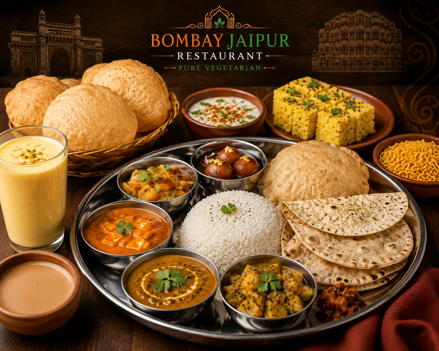 Bombay Jaipur Pure Vegetarian Restaurant